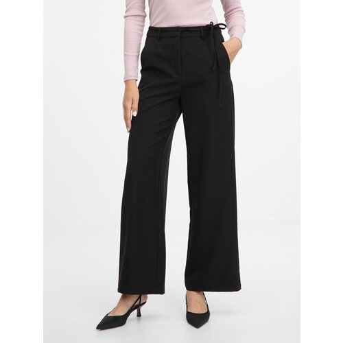 Orsay Black women&amp;#039;s wide trousers - Women&amp;#039;s Slike