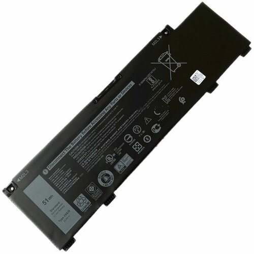 Telit Power baterija za laptop DELL G3 15 D3590 / 266J9 11.4V 51Wh ( 2722 ) Slike