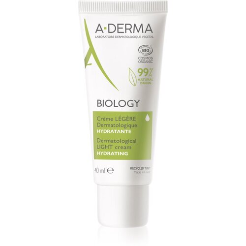 A-derma Biology lahka vlažilna krema za normalno do mešano kožo 40 ml Cene
