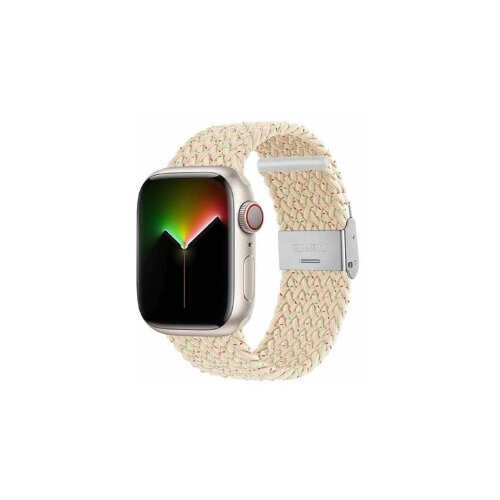 DEVIA Narukvica Platnena Sport4 za Apple Watch 38/40/42mm krem Cene