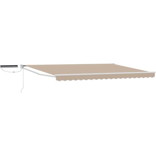  Električni zložljiv senčnik Bež 4,5 &times; 3 m, (5000206147) Cene