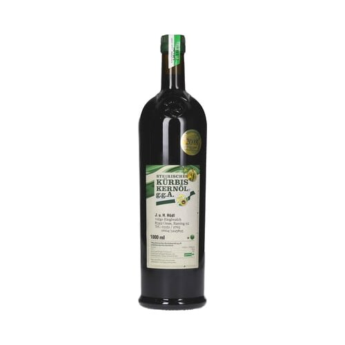 Josef &amp;amp; Hedwig H&amp;ouml;dl &amp;Scaron;tajersko bučno olje ZGO - 1000 ml Slike