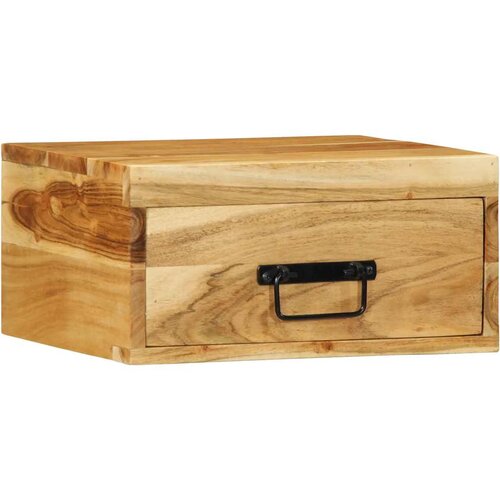 Maison Chic Stenski Dvo delni komplet Nočne omarice - Nočne mize trden akacijev les, (21689132) Slike