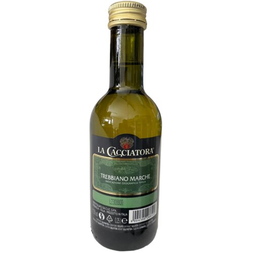 La Cacciatora trebbiano belo vino, 0.25l Cene