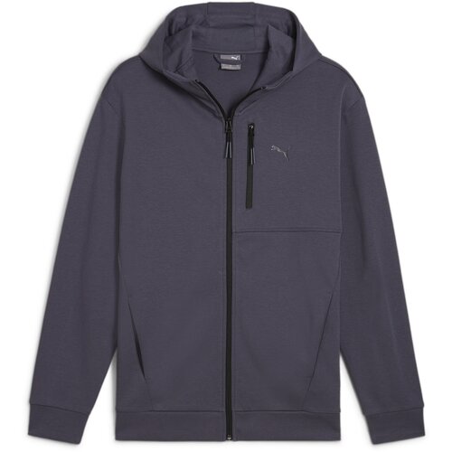 Puma muški duks sa kapuljačom full-zip hoodie dk, ljubičasti Cene