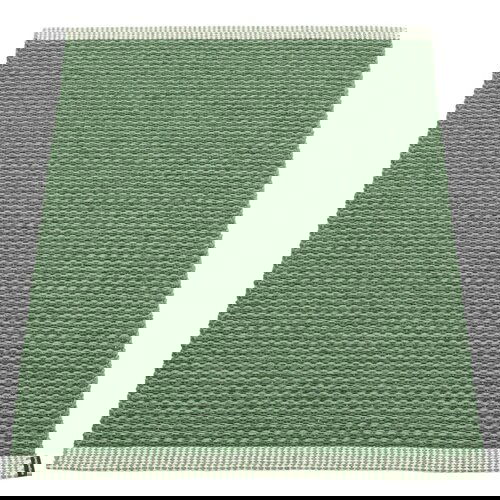 Pappelina Zeleni unutarnji i vanjski tepih 60x85 cm Mono Leaf Oregano &amp;ndash; Slike