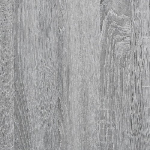  Komoda siva boja hrasta 60 x 31 x 70 cm od konstruiranog drva Slike