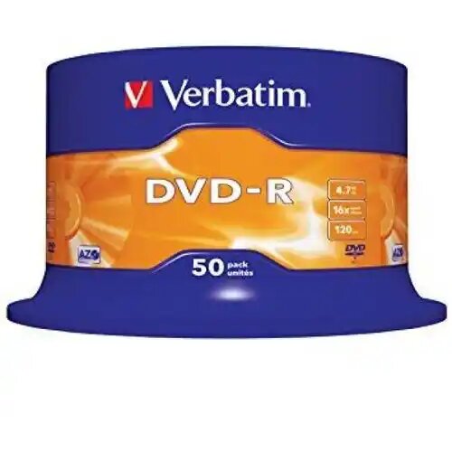 Verbatim DVD-R 1/50 Cake Cene