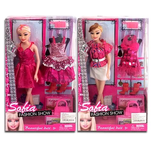 Magic Toys Sofia Fashion Show lutka sa raznim dodatcima - 2 verzije Cene