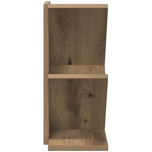  Polica za knjige s 3 etaže 30 x 18 x 40 cm Konstruirano drvo Slike