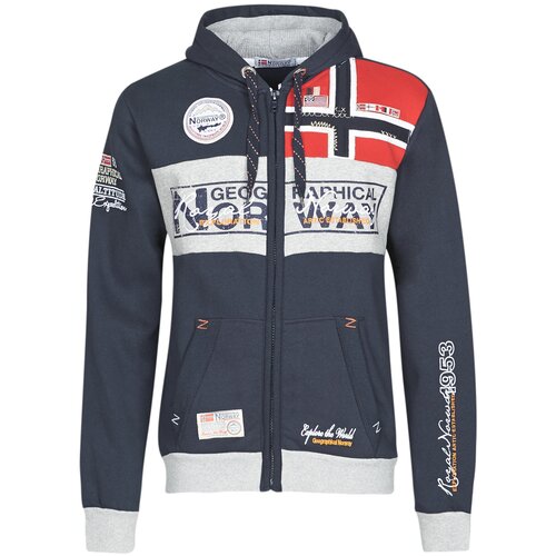 Geographical Norway Puloverji FLYER Modra Slike