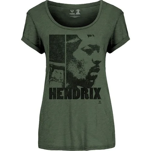 Jimi Hendrix Košulja Let Me Live XL Khaki Green