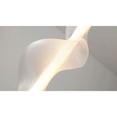 Toolight Stropni luster LED APP1445-CP GOLD Slike