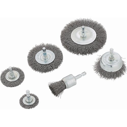 Lux Tools Četka za bu&amp;scaron;ilicu 6-DJELNI SET OD ČELIKA Slike