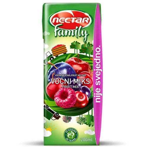 Nectar Voćni sok Family miks 200ml Cene