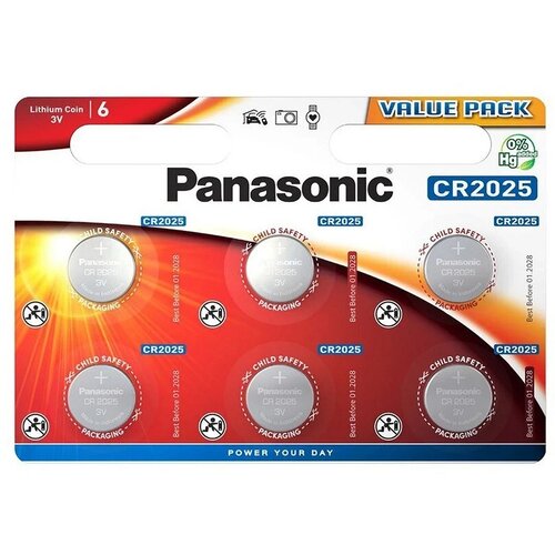 Panasonic baterije Litijum CR-2025 L/6bp Cene