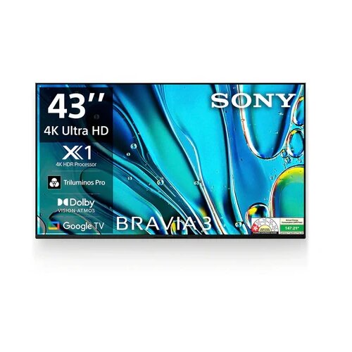 Sony 43'' S39BP BRAVIA 3Google TV; 4K HDR procesor X14K Ultra HD; HDR; Triluminos Pro; Cijene