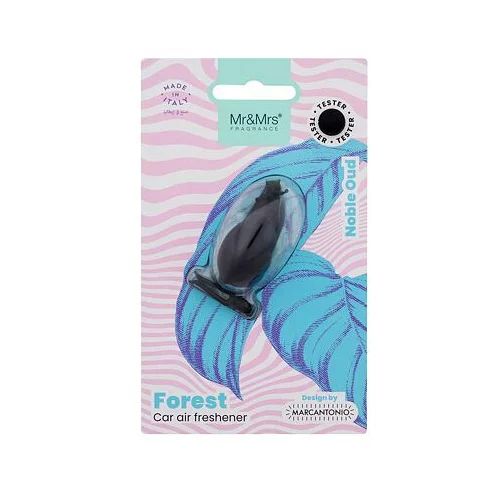 Mr&Mrs Fragrance Forest Snail Black osvežilci za vozilo 1 ks