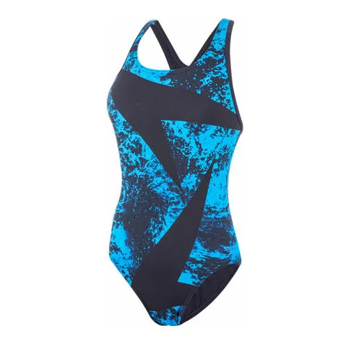 Speedo BOOMSTAR PLACEMENT FLYBACK Ženski jednodijelni kupaći kostim, tamno plava, veličina
