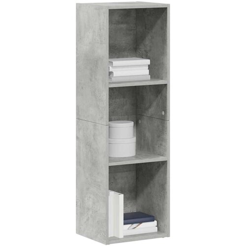  za knjige/TV boja betona 36x30x114 cm konstruirano drvo Slike