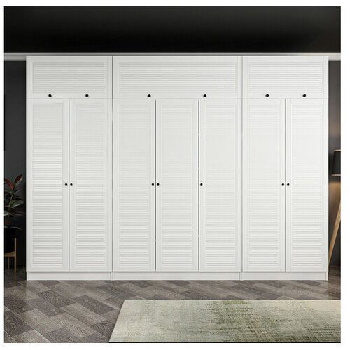 Hanah home Ormar Minar Kale-8435, 315x255x52 cm, Bijela Cene