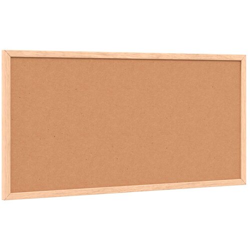  Ploča za pisanje s okvirom od masivnog borovog drva crna 60x30 cm Slike