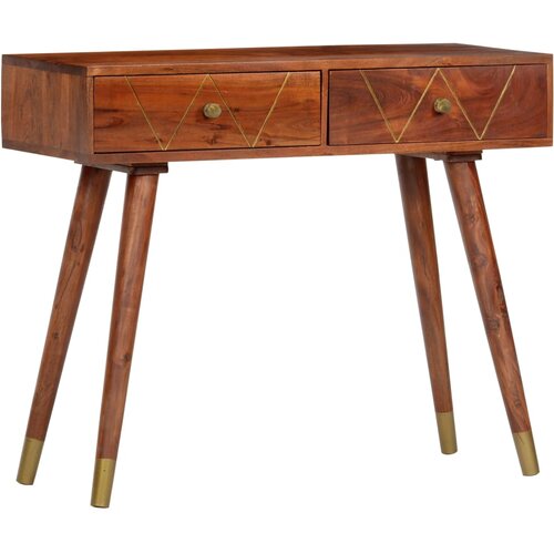  Konzolni stol od masivnog bagremovog drva 90 x 35 x 76 cm Cijene