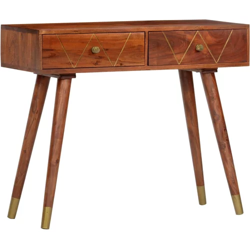  Konzolni stol od masivnog bagremovog drva 90 x 35 x 76 cm