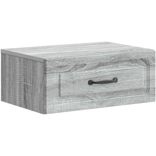  Noćni ormarić za montažu na zid s ladicama 2 pcs Siva sonoma - Siva sonoma 2 Slike