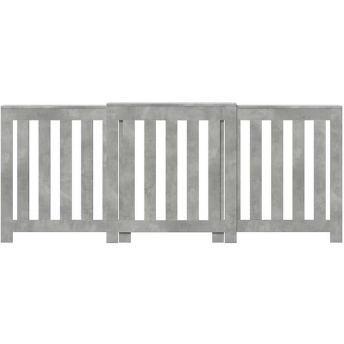 VidaXL Pokrov za radijator hrasta sonome 205x21,5x83,5 cm Slike