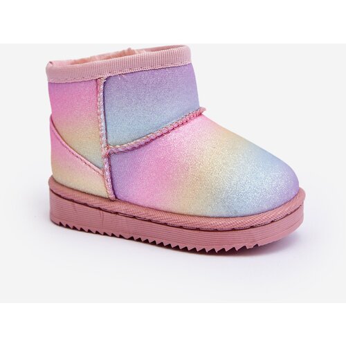 Boto Children's Padded Snow Boots Multicolor Gooby Cene