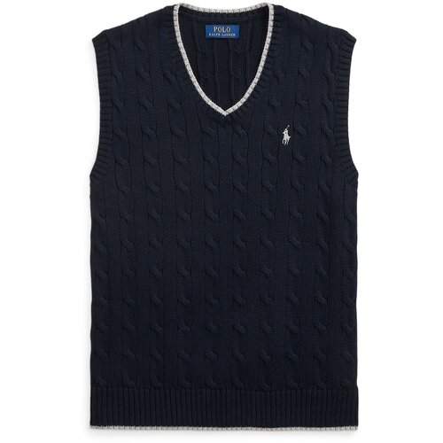 Polo Ralph Lauren Pleteni prsluk mornarsko plava Cijene