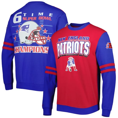 Mitchell And Ness New England Patriots All Over Crew 2.0 pulover