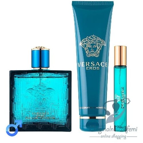 Versace eros edt set 100ml+5ml+150ml Cene