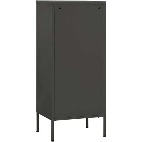 VidaXL Omara za shranjevanje antracitna 42,5x35x101,5 cm jeklo Slike