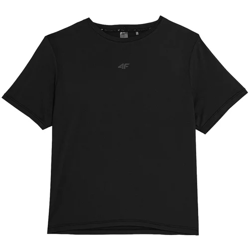 4f Tehnička sportska majica siva / crna