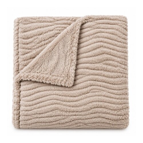 Dekordom Ćebe sherpa 200x220 - beige ( 025866 ) Cene