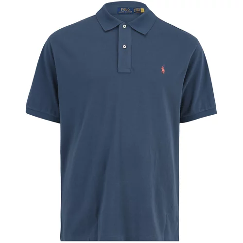 Polo Ralph Lauren Big & Tall Majica tamno plava / narančasta