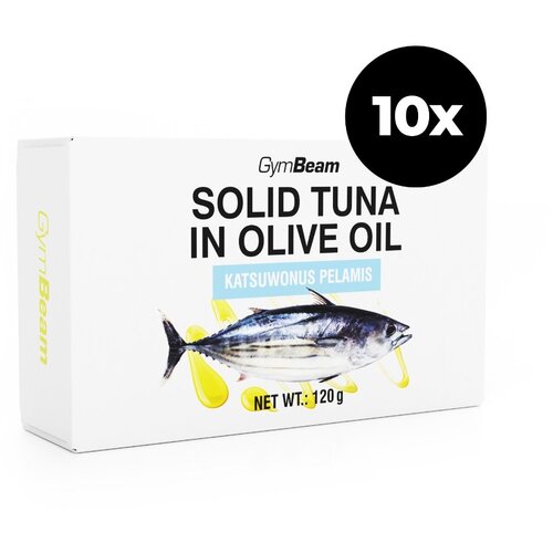 GymBeam tunjevina u maslinovom ulju 10 x 120 g Cene