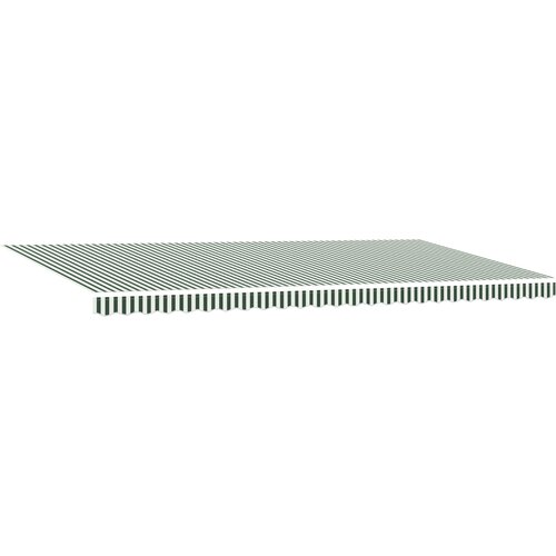 vidaXL Ročna retraktibilna tenda z LED zeleno in belo 600x300 cm, (22146250) Cene