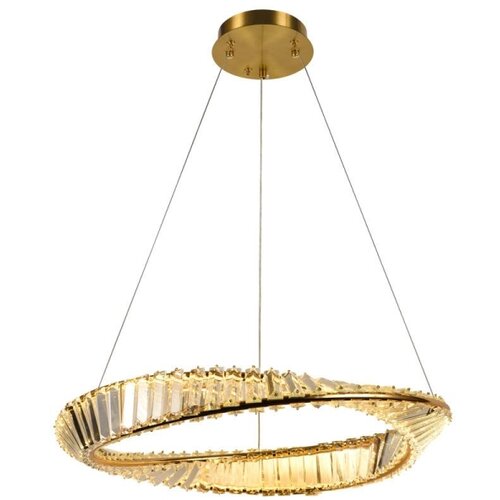  led prigu&amp;scaron;iva kristalna lampa na sajli LED/40W/230V + daljinski upravljač Slike