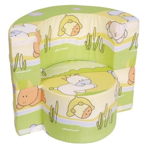 Baby Textil Textil foteljica za decu Baby Dream, Zelena Cene