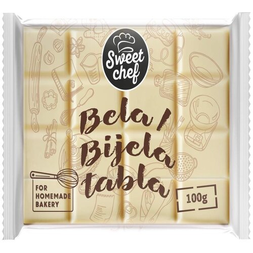  Čokolada SWEET CHEF za kuvanje bela 100g Cene
