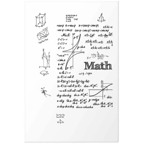 Plakat - Mathematics 60x90 Bez okvira s margom Cene