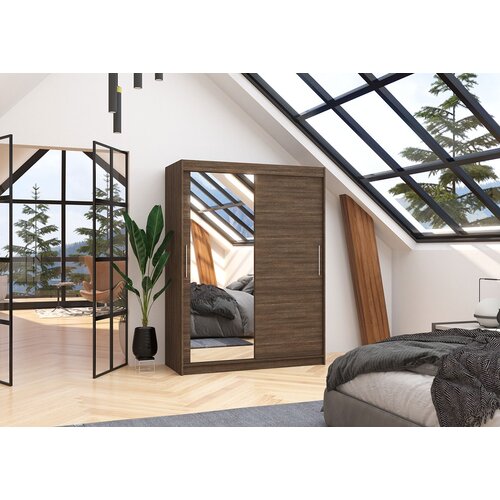  Klizni ormar Bianco (150 cm)-�okoladno sme�a Cijene