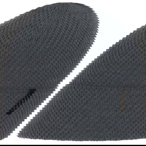 AGBO woman&amp;#039;s winter hat grey Megan 100% extra fine merino wool Slike