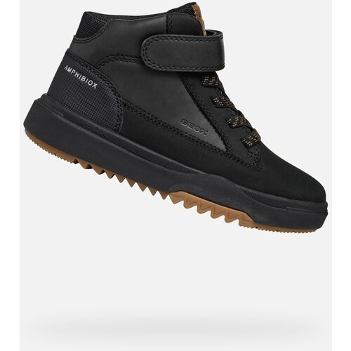 Geox Black boys' ankle boots Bunshee B Abx - Boys Cene