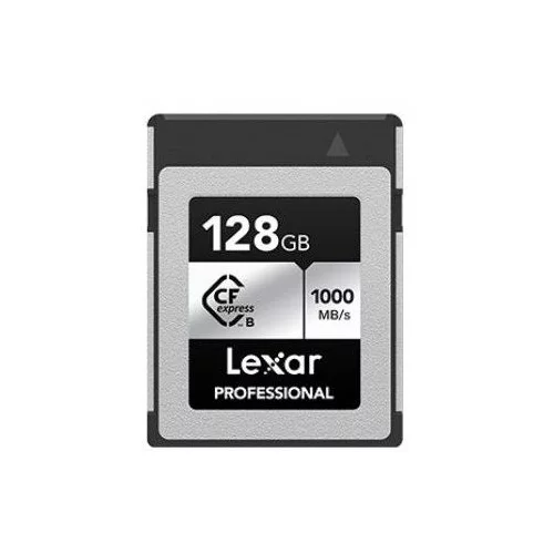 Lexar CFexpress 128GB Type B card Silver Serie, 1000MB/s read 600MB/s write