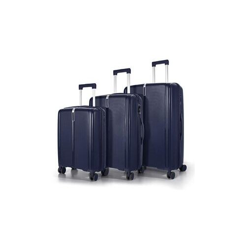  cabin pro koferi trio set (76cm, 66cm, 54cm) tamno plave boje R0183 Slike