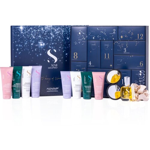 ALFAPARF MILANO Semi di Lino Advent Calendar adventni koledar za lepe lase in kožo Cene